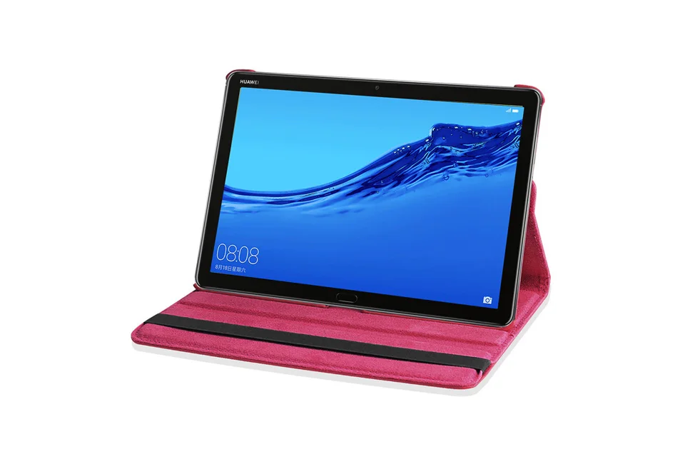 Вращающийся чехол для huawei MediaPad M5 Lite 10,0(M5 Youth Edition) 10," умный чехол для сна/пробуждения для huawei BAH2-W09/W19/L09