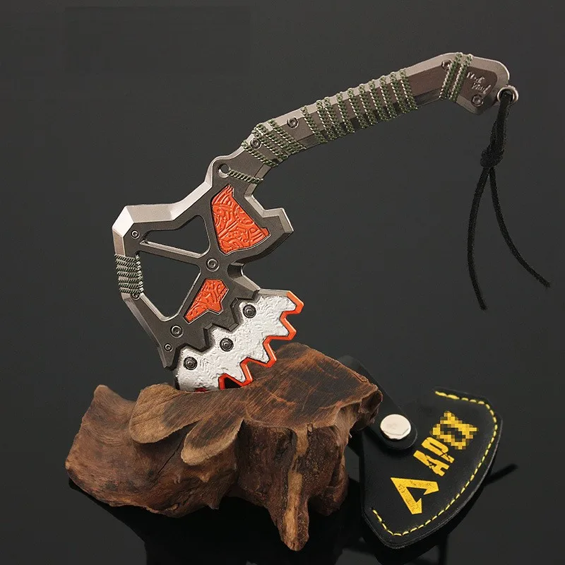 Вершина Гибралтара Apex Legends боевой клуб топор из сплава модель игрового оружия