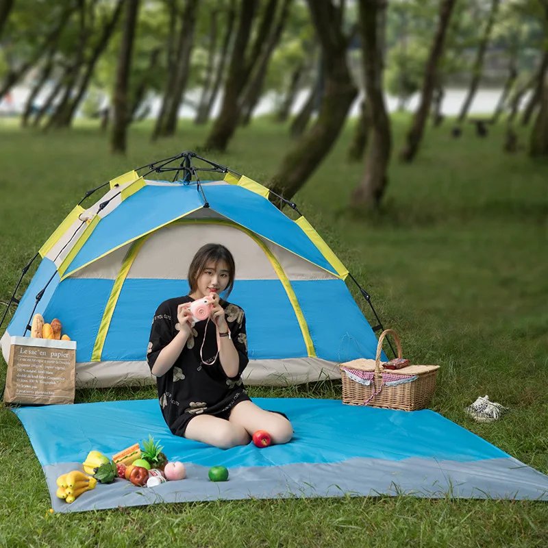 

Waterproof Picnic Mat Folding Pocket Beach Polyester Moisture-Proof Mat