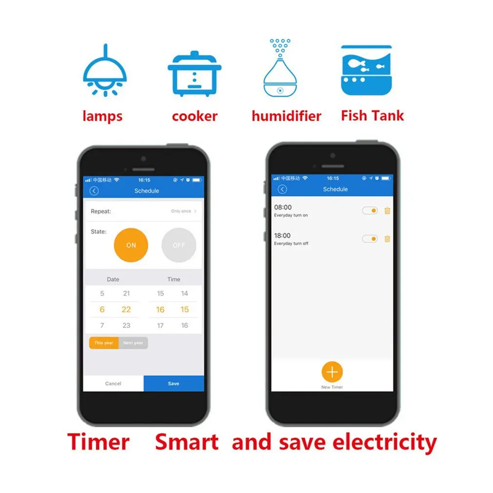 16A Wifi Wireless Smart Socket Plug Outlet for Tianmao Genie Alexa Google Home IFTTT Tuya|Адаптеры AC/DC| |