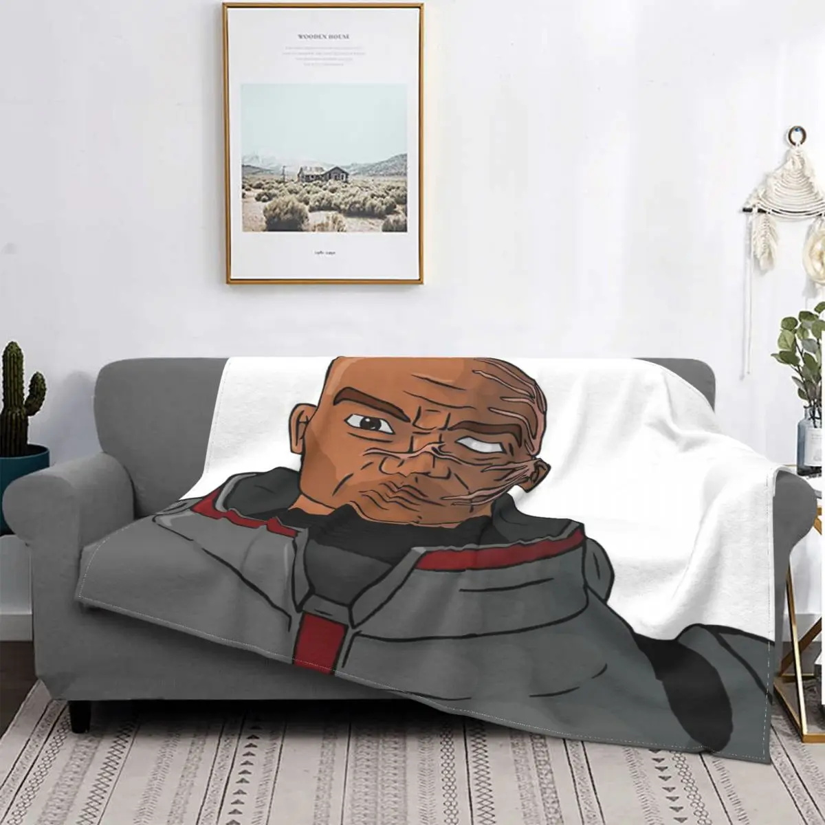 

Manta a cuadros con capucha para cama, colcha para sofá, manta para cama