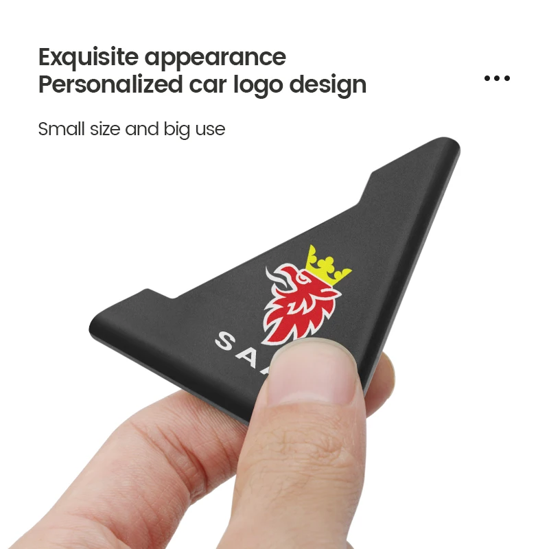 Накладки на углы дверей автомобиля из силикона для защиты от столкновений и царапин 2 шт./компл. для SAAB 03-10 Scania BJ SCS 9-3 9-93 on.