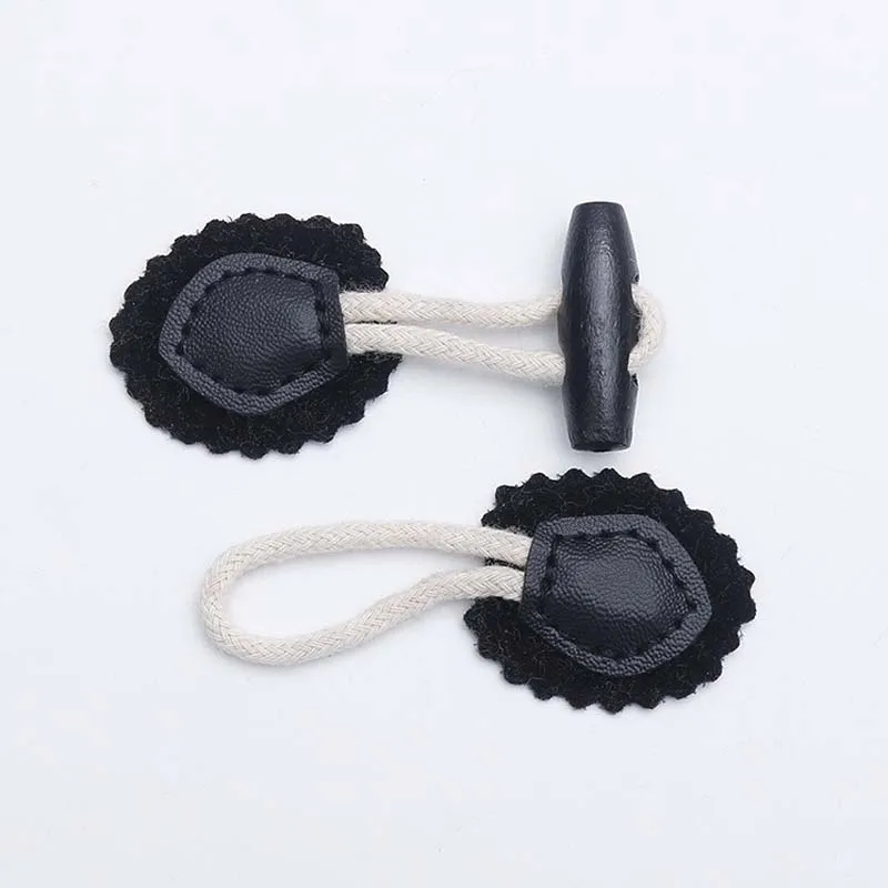 2 шт. деревянные комбинированные пуговицы для пальто | Дом и сад