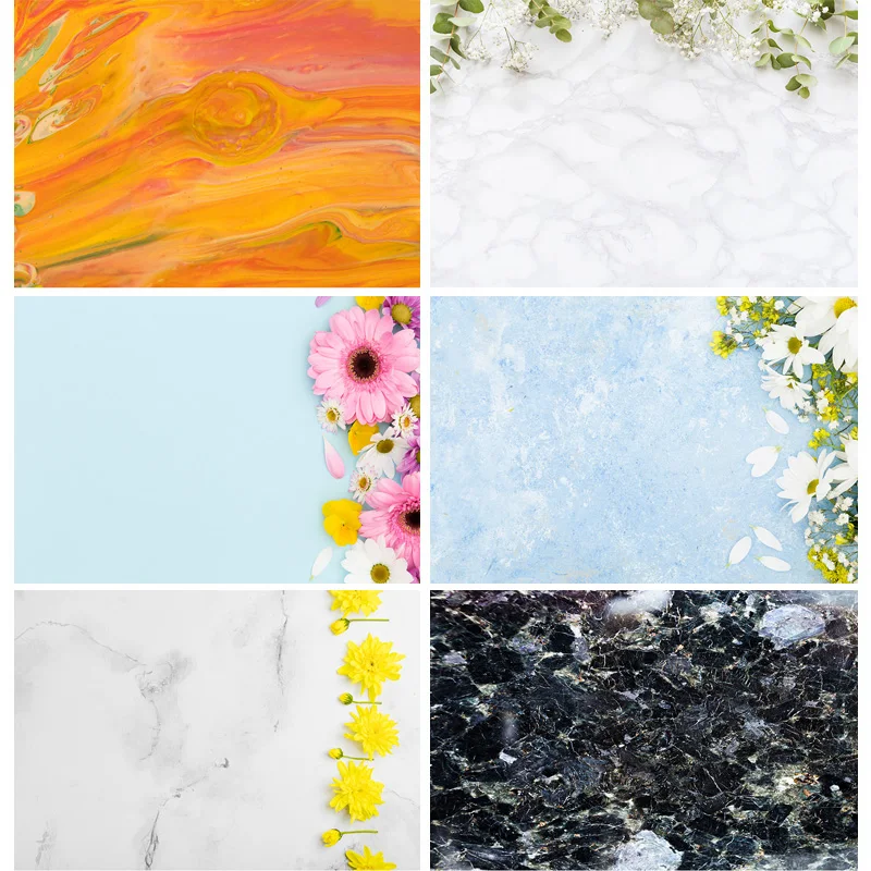 

Vinyl Custom Photography Backdrops Props Colorful Marble Pattern Texture Photo Studio Background 20914DKL-09