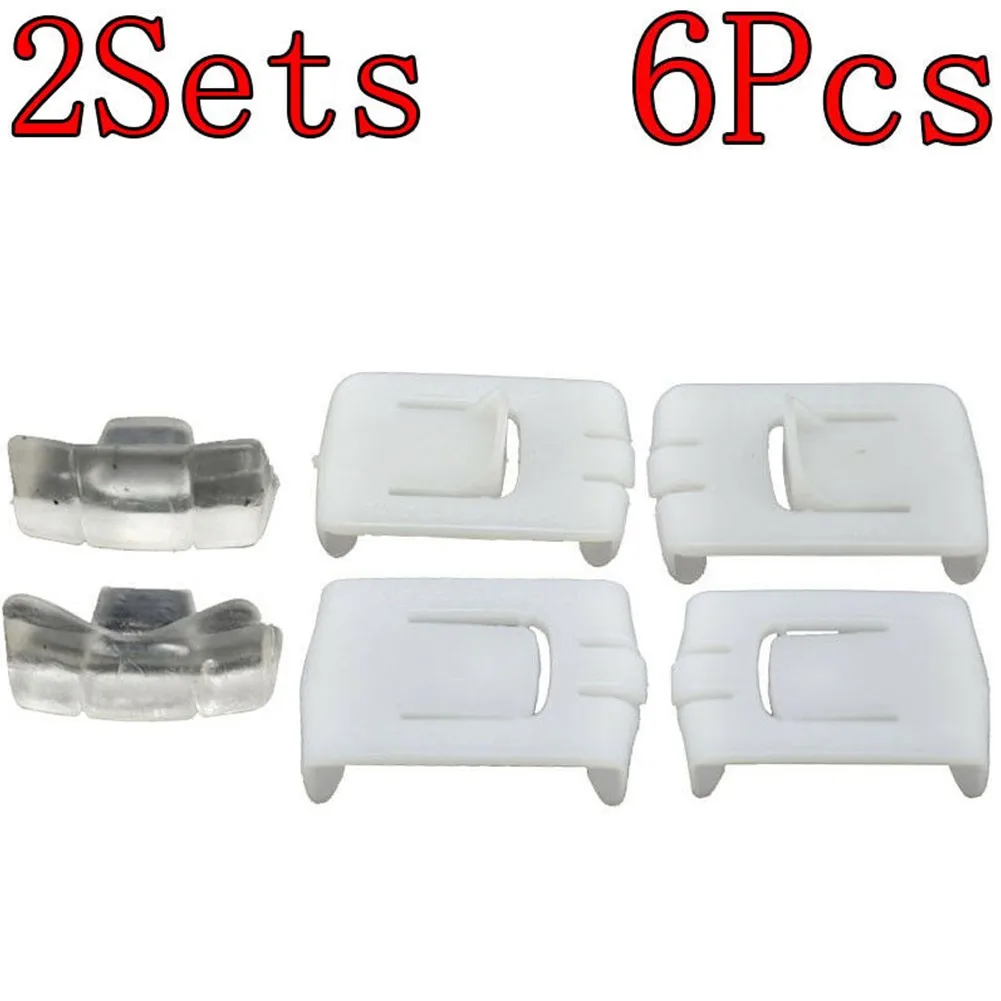 

6X Car Seat Rail Runner Clip For MK1 MK2 MK3 For Golf Corrad Interior Accessories Car Clips 435881203A Slider Guide Clip