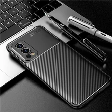 For Oneplus Nord 2 5G Case Cover for Oneplus Nord 2 N200 CE N10 5G N100 Business Style Soft Silicone Rubber Shell Phone Cover