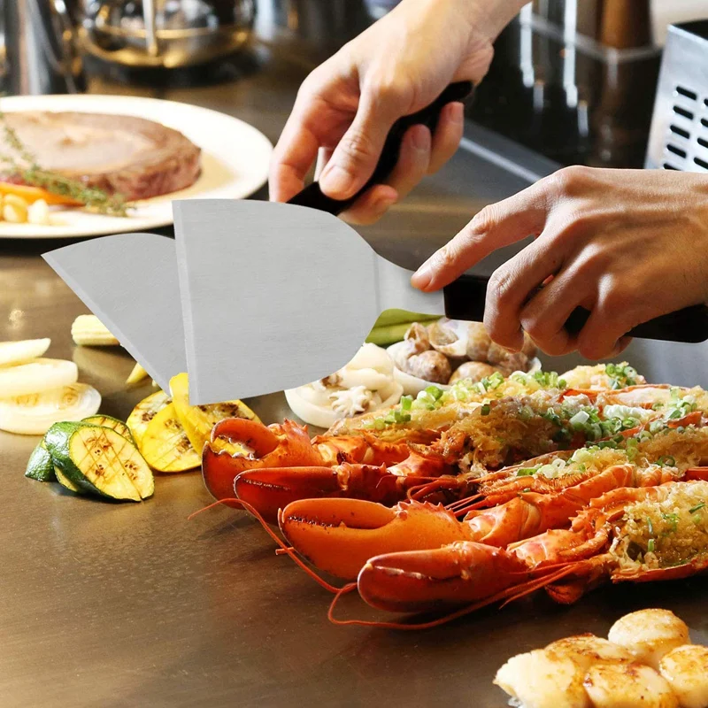 Набор инструментов для гриля 6 шт. профессиональный гриль шпатель и скребок набор