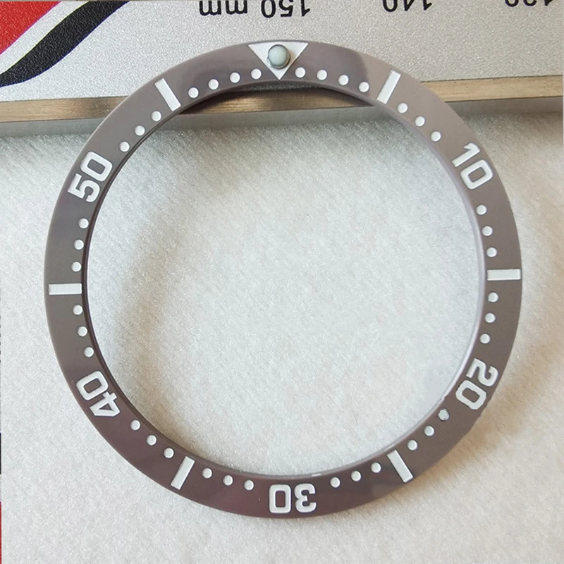 Часы наручные черно-серые с керамической вставкой Сменные аксессуары для