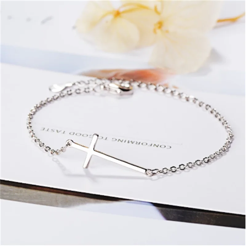 

Fashion Cross Charm Bracelet For Women Bracelet &Bangle Jewelry Birthday Party Wholesale