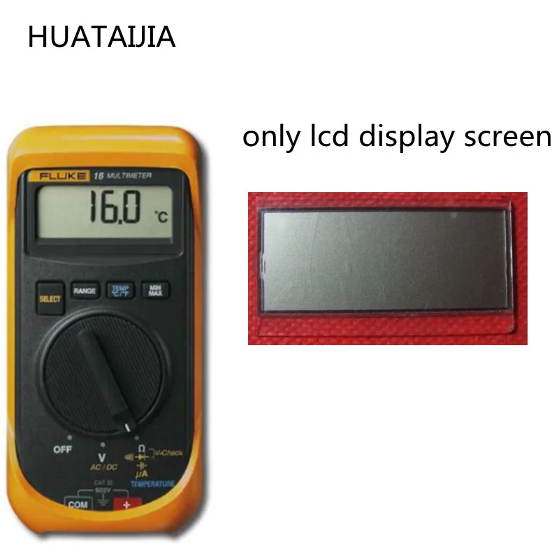 Fluke16pantalla LCD para Fluke 16, pantalla de visualizaci&oacute;n, fluke16-0