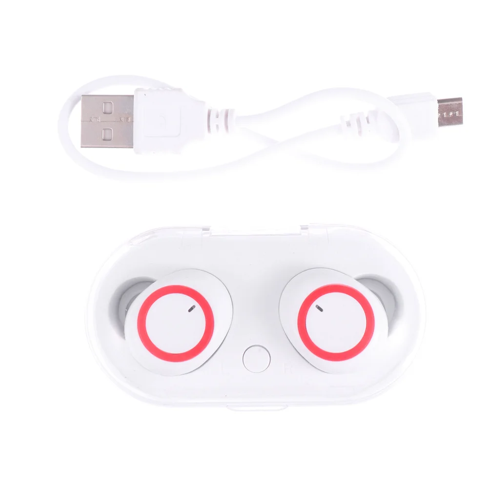 Мини невидимый наушники вкладыши TWS с Беспроводной Водонепроницаемый на