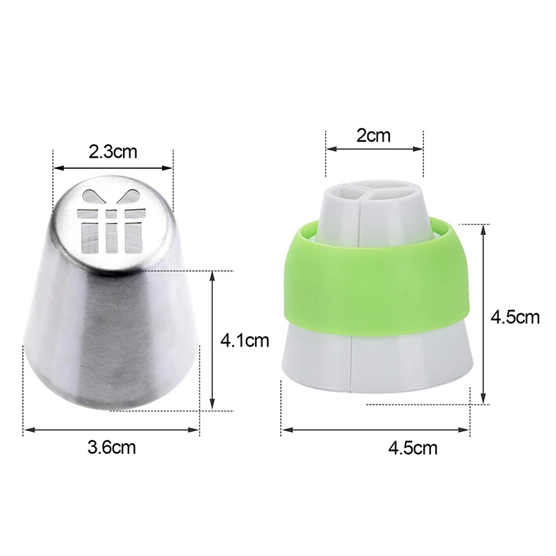 33 шт./компл. Кондитерские сопла из нержавеющей стали русские наконечники для труб