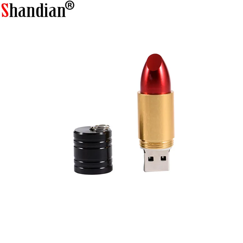 POWRONE Shantou Metalen 5 Soorten губная помада флеш-накопитель Usb 4 ГБ 16 32 64 Гб Флешка usb 2 0 |