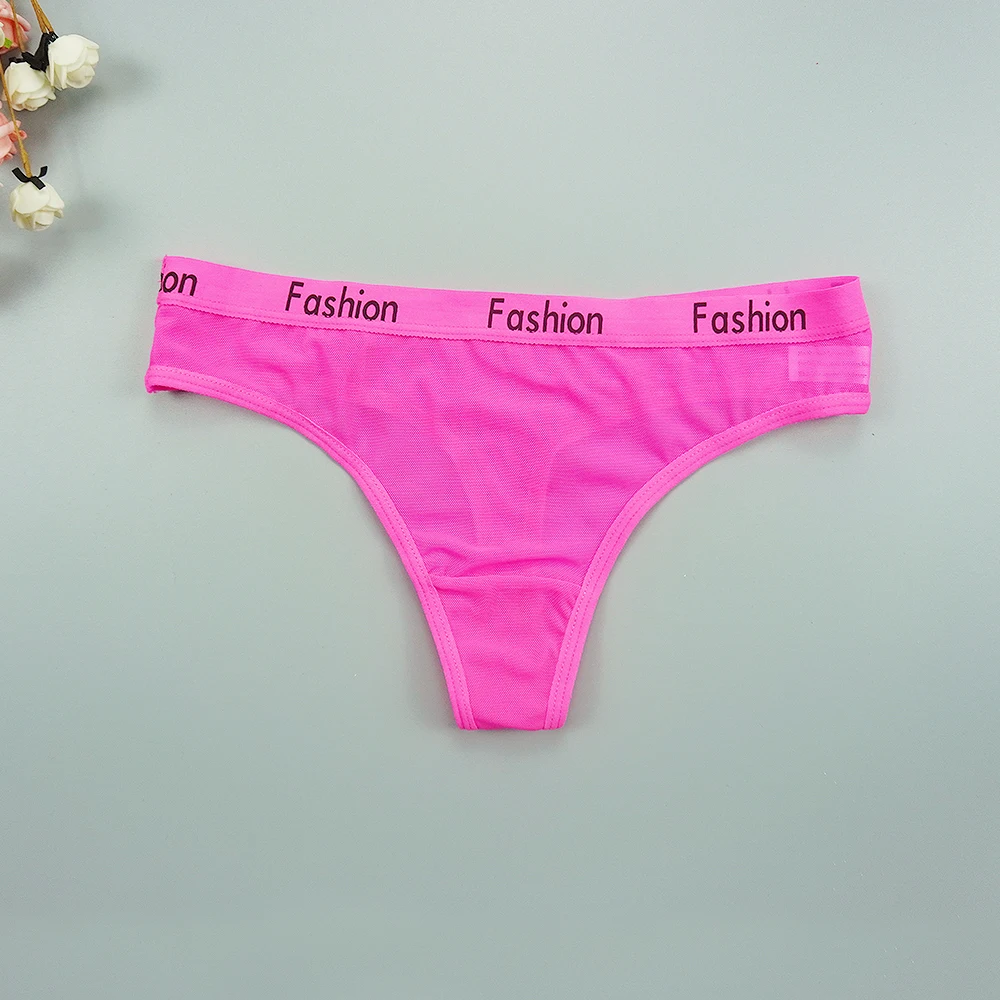 Сексуальные трусики стринги женское нижнее белье прозрачные с низкой посадкой