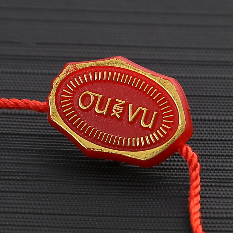 Веревка для бирки на заказ веревка из пластика печати аксессуары одежды с