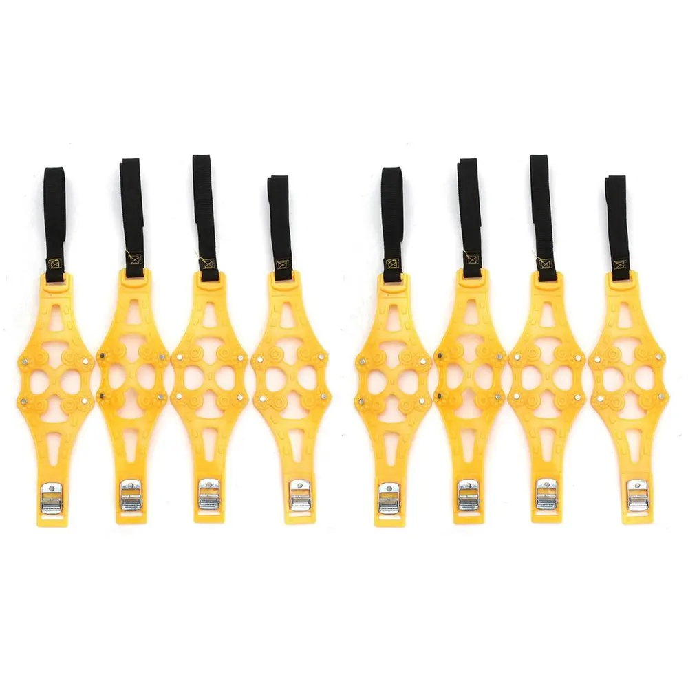 

Car Tyre Winter Roadway Safety Tire Snow Adjustable Anti-skid Safety Double Snap Skid Wheel TPU Chains