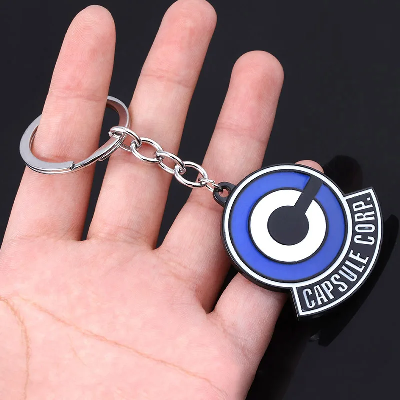 Anime CAPSULE CORP Logo Keychain Cute 1-7 Stars Round ball KeyRing Art Resinv Pendant Keyring Men Kids Jewelry Gift | Украшения и