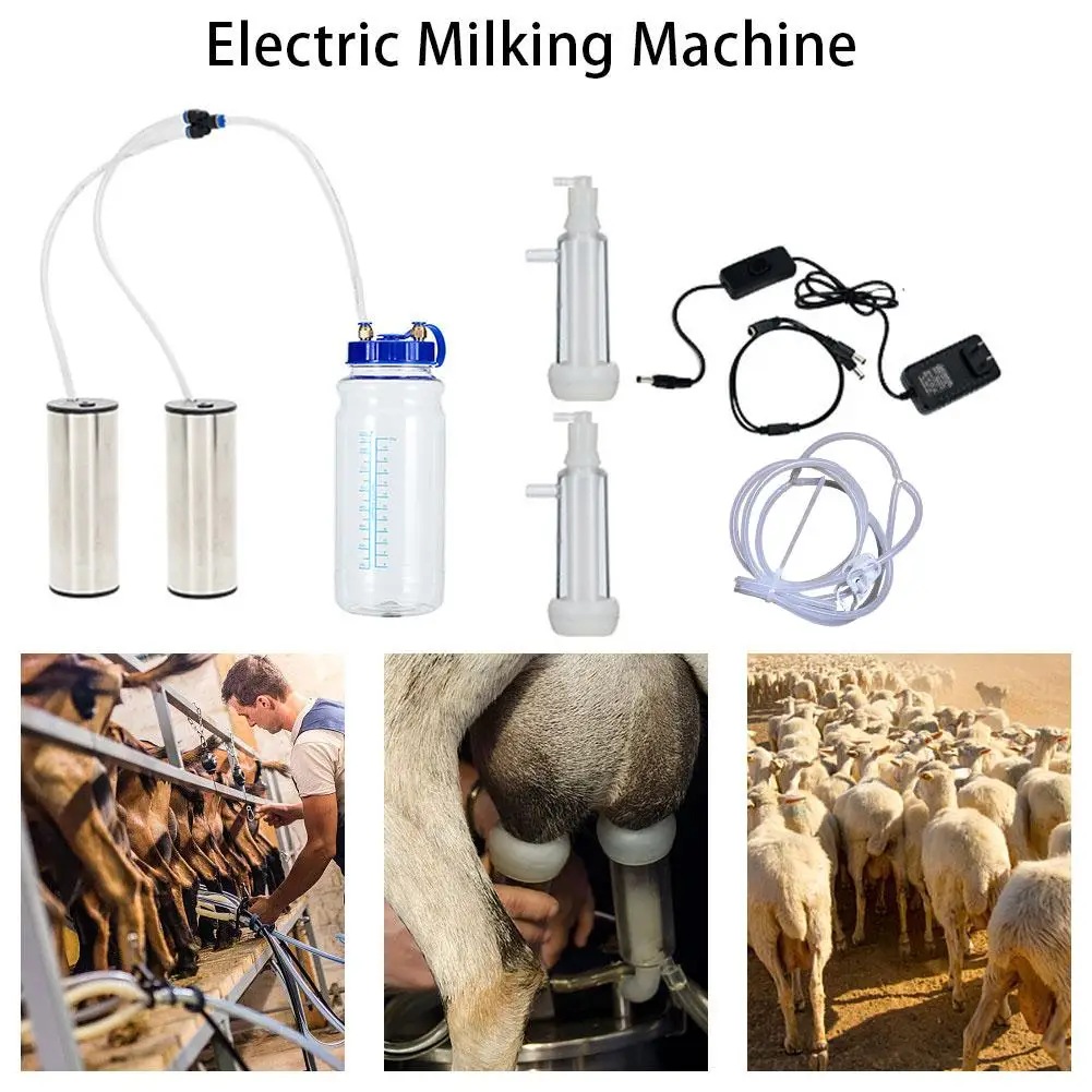 Молокоотсос электрический портативный из нержавеющей стали для овец 2 л | Дом и