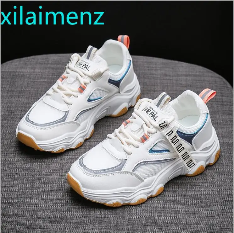 

Women Shoes 2021 Chunky Sneakers Lady Vulcanize Shoes Femme Platform Sneakers Trainers Casual Shoes Woman Brand Summer Sports