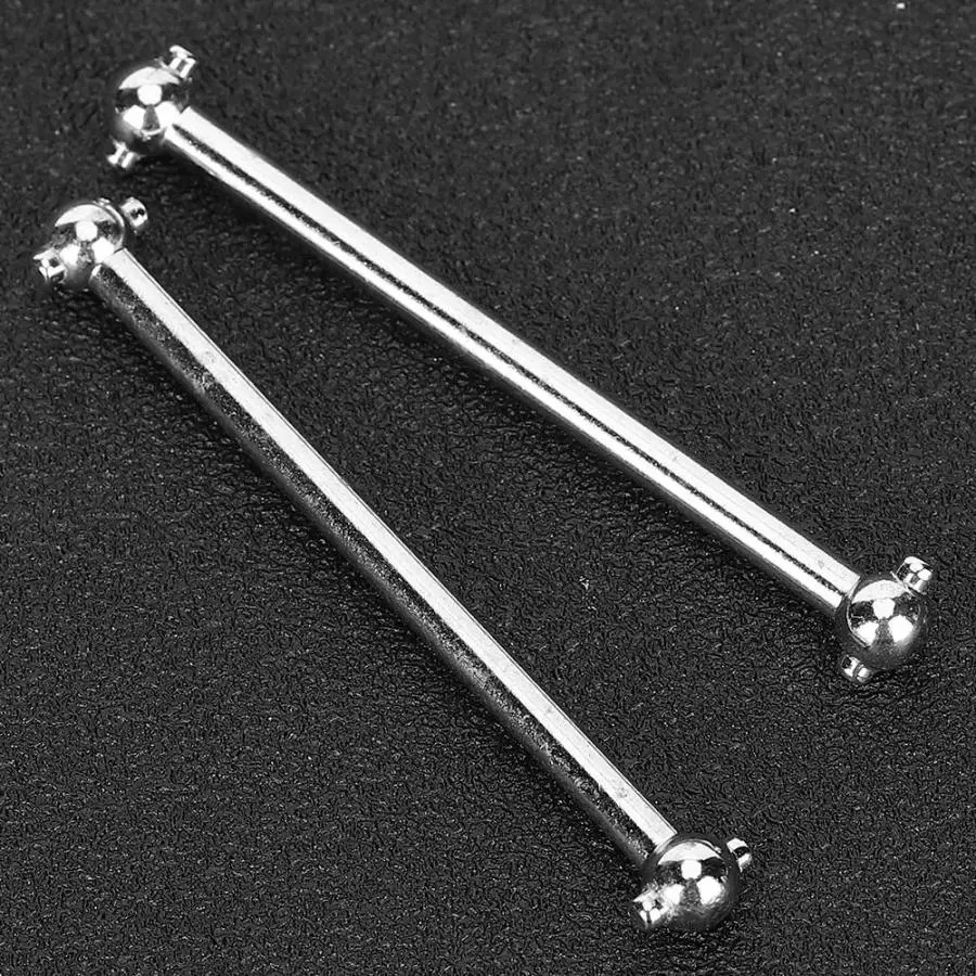 2pcs 53mm Metal RC Car universal Driving Shaft Dog Bone Replacement Fit for HS 18301 18302 18311 18312 1/18 Accessory - купить по