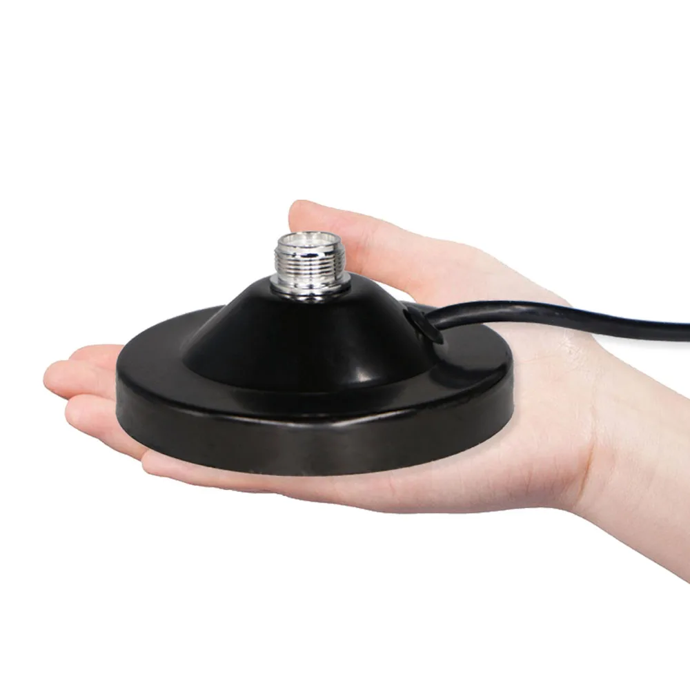 Магнитная антенна 9 см 13 автомобильная на присоске 3 м 5 фидерный кабель для