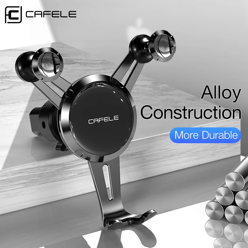 Cafele Air Clip Mount держатель для мобильного телефона Автомобильный без магнитного