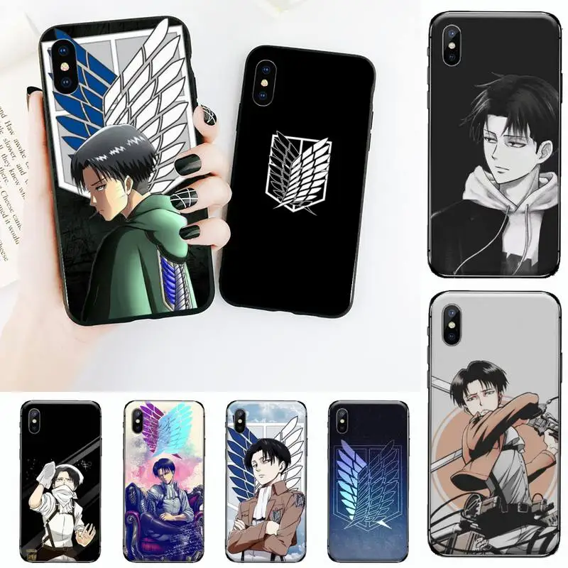 

Anime attack on Titan Phone Case for iPhone 11 12 mini pro XS MAX 8 7 6 6S Plus X 5S SE 2020 XR