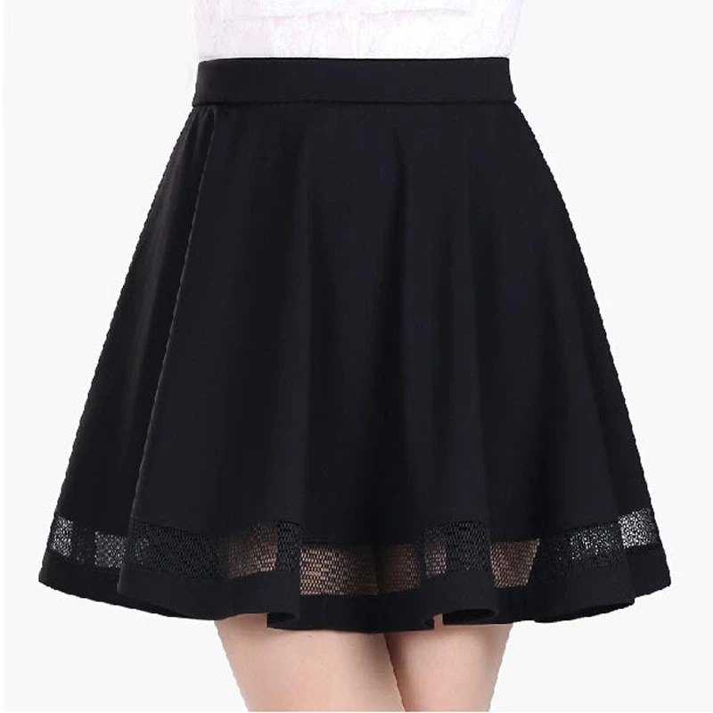 

2020 Fashion women skirt kawaii faldas ladies midi skirt Sexy skirts womens Pleated skirts saias Korea clothes summer tutu femme