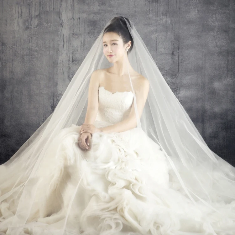 3M Width 2Colors White Imported Gauze Fabric Wedding Veil Soft Background Screen Door | Дом и сад