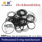 Нитриловый каучук 10 шт.лот, черный NBR CS, толщина 0,8 мм OD13.61822.32530. 842632*4755 мм, прокладка для часов