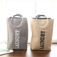 cloth dirty clothes storage handle foldable home storage basket portable dirty clothes basket home goods laundry basket foldable