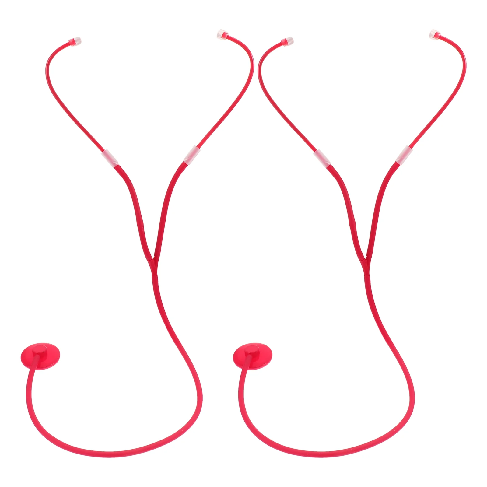 

2Pcs Stethoscope Toys for School Party Kids Stage Performance Props (As Shown)