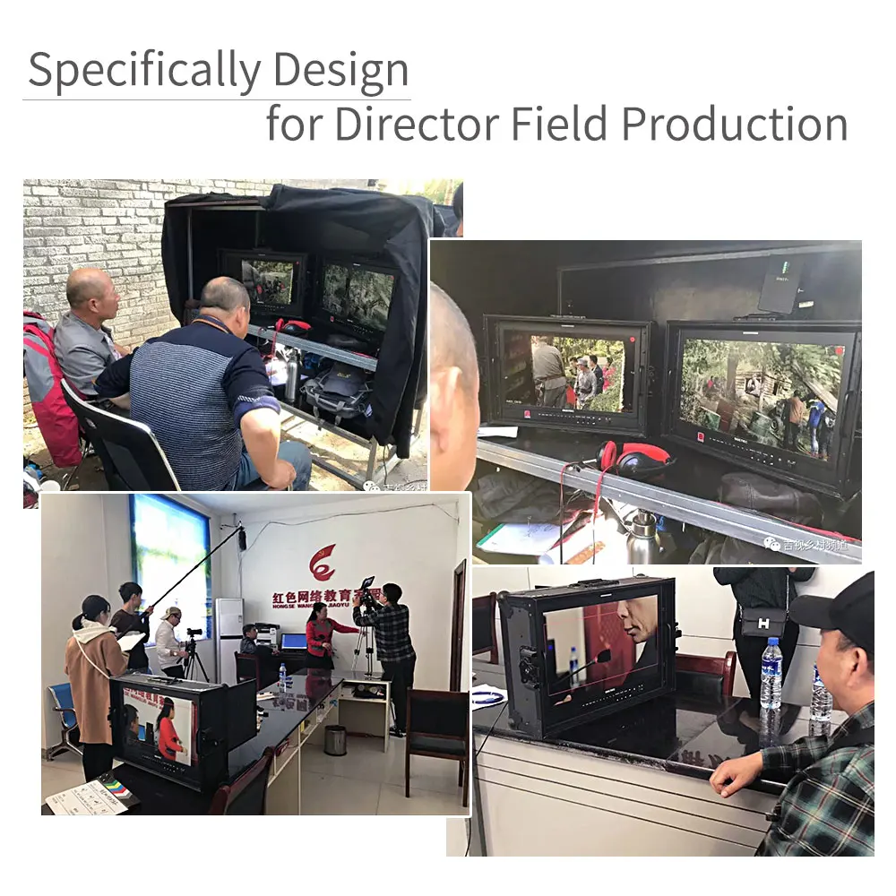 Монитор Seetec 4K215-9HSD-192-CO 21 5 дюйма IPS Full HD 1920x1080 для ручной трансляции с чемоданом