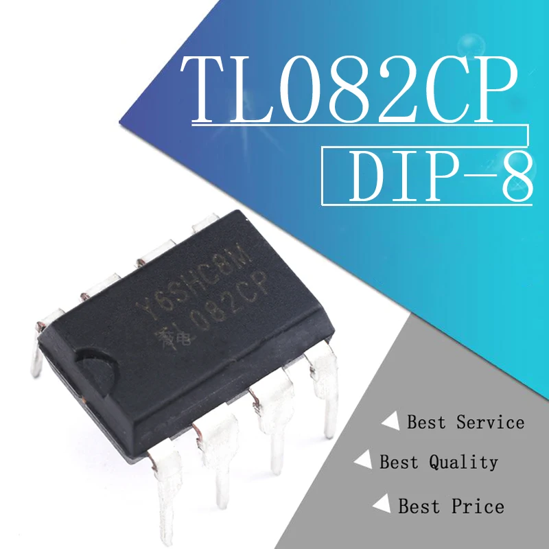 10 шт./лот TL082CP TL082 TL082CN OPAMP JFET 4MHZ DIP-8 IC | Электронные компоненты и принадлежности