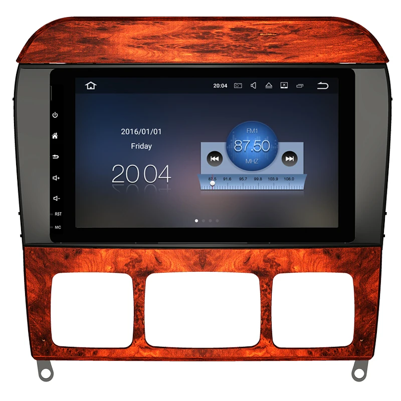 

Bway 8" Car radio for BENZ S-W220/S280/S320/S350/S400/S430/S500 Quadcore Android 7.0 car dvd player with 1G RAM,16G iNand