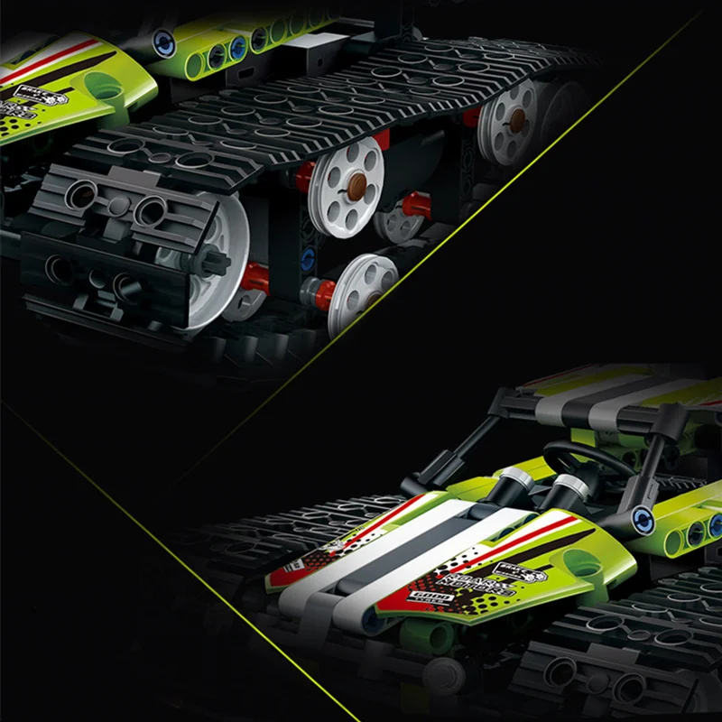 Техника Rc трек набор блоков для дистанционного управления гоночного