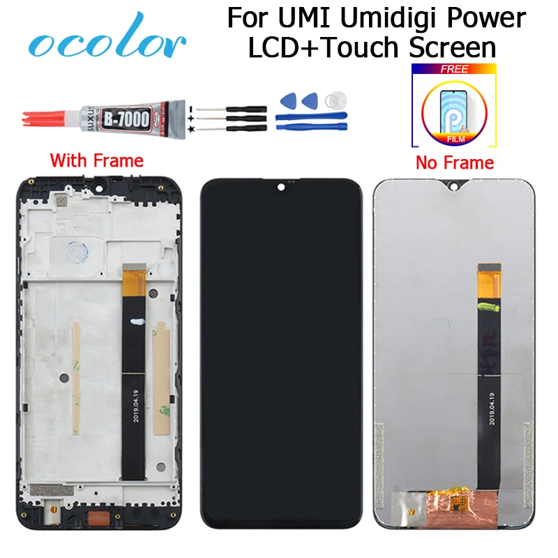 ЖК дисплей и сенсорный экран 6 3 ''для UMI Umidigi Power замена дигитайзера +
