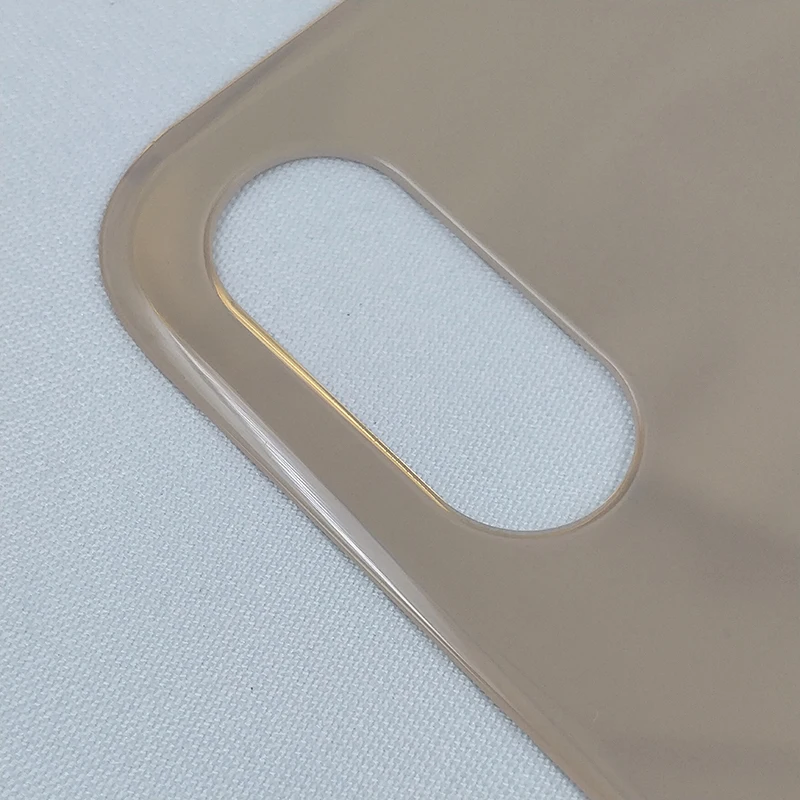 Крышка аккумуляторного отсека для iphone X XS XSMAX задняя крышка из стекла с большим