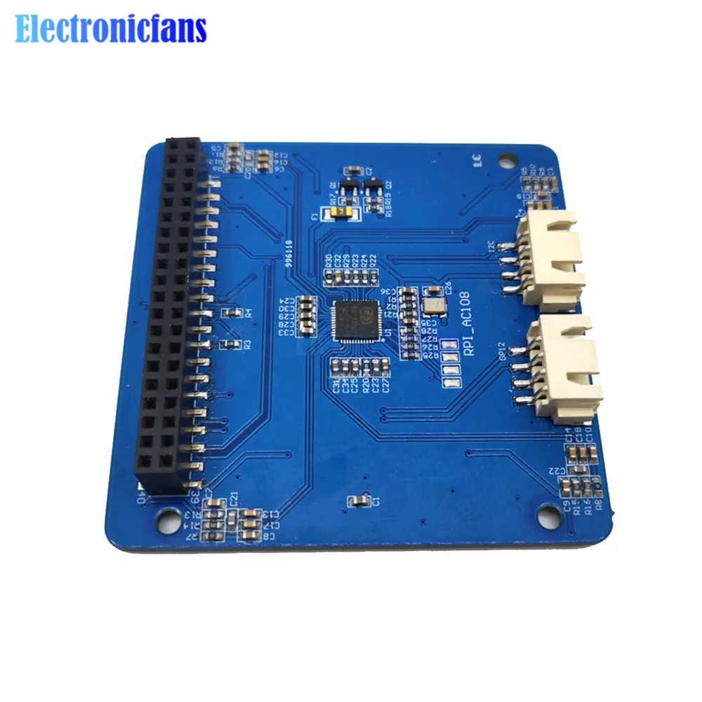 Модуль декодирования аудио для Raspberry Pi AC108 интеллектуальный модуль распознавания