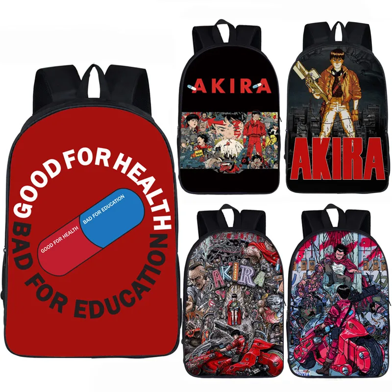 Классный японский рюкзак аниме AKIRA Shotaro Kaneda для подростков школьные ранцы