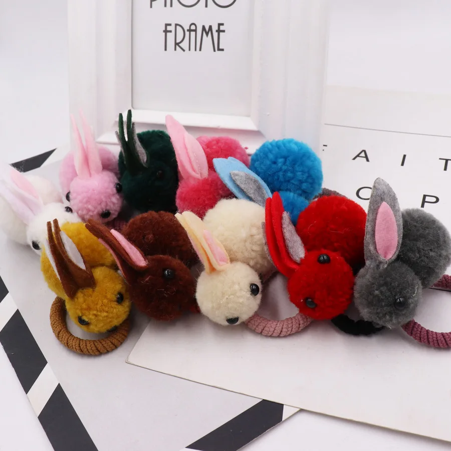 Заколка для волос в виде кролика 20 цветов |