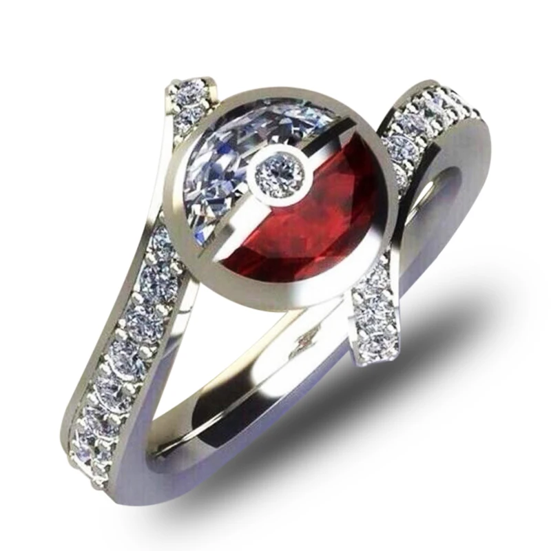 Huitan Новое поступление шарообразный палец кольцо с крошечный Циркон Миди кольца