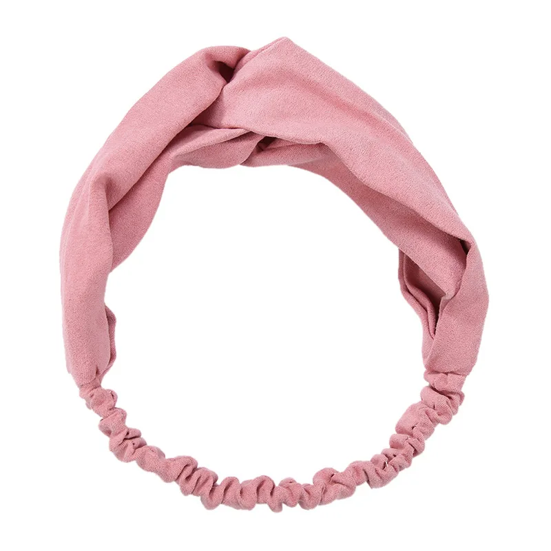 Новая модная повязка для волос популярная широкая сторона Ретро Леди связка