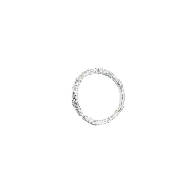 

New Japan And South Korea Simple Wild Joint Ring Branch Rod Literary Fan Men And Women Ring Opening Adjustable Jewelry Accessori