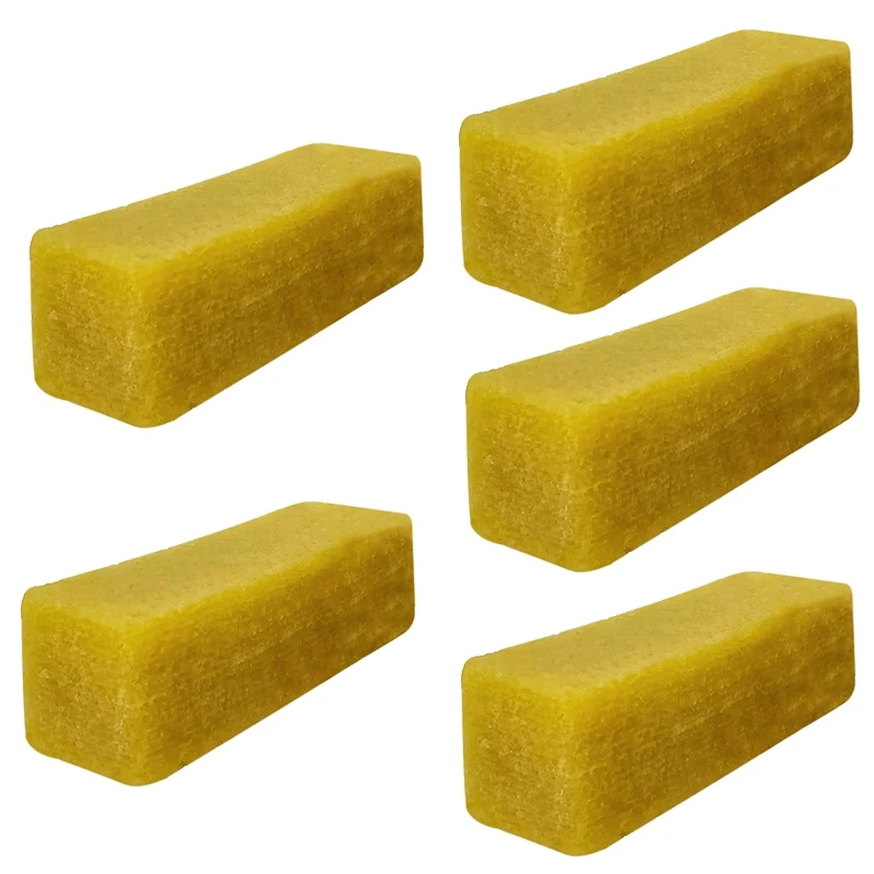 

4.3X1.4X1.4 Inch Abrasive Cleaning Stick for Sanding Belts & Discs Natural Rubber Build for Cleaning Sandpaper,5 Pack