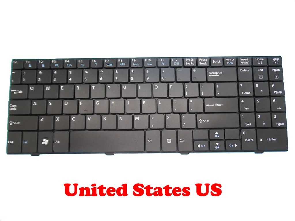 Клавиатура KR для LG A505 MP-09M13US-9201 QL9 MP-09M13K0-9201 MP-09M16HB-9201 MP-09M16PA-9201 MP-09M16D0-9201 английская