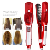 steam hair straightener professional flat iron straightening hair styling tools steam spray hair iron hair curler straight hair