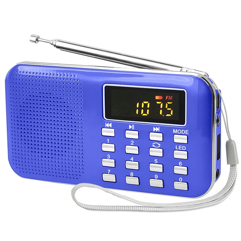 EONKO L-218 Super Bass HIFI FM-радио динамик с TF USB AUX фонариком перезаряжаемая батарея - купить