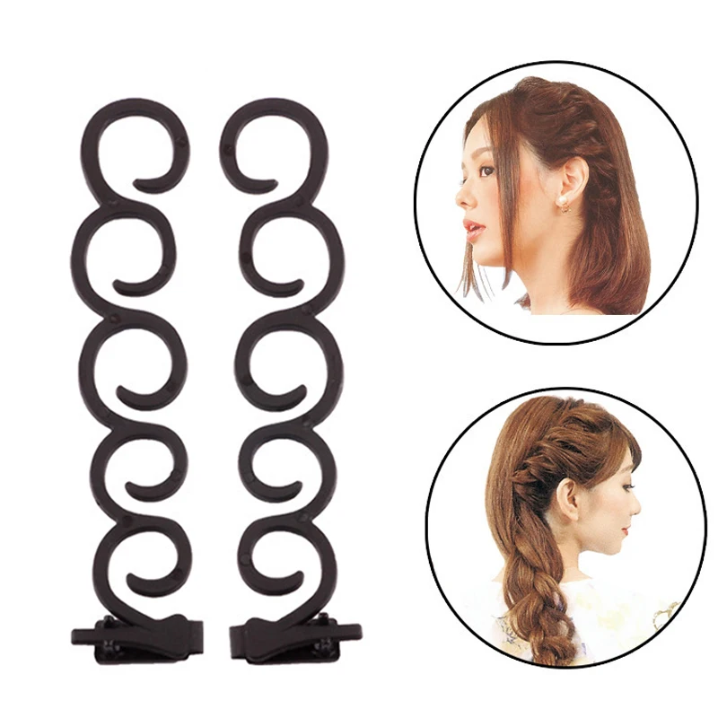 

Hair Accessories Twist Clip Stick Dunot Hair Bun Maker Braiding Twist Hairclips Hairpin Curling Hairstyle DIY Hair Styling Tools