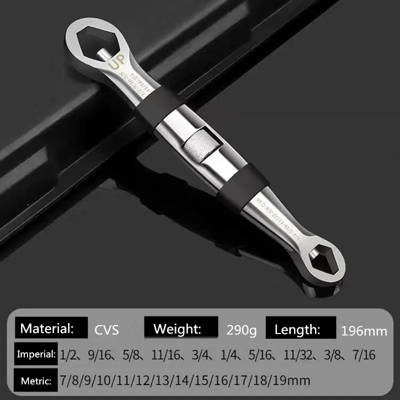 23 в 1 Многофункциональный Цветущий сливовый шестигранный двухсторонний открытый